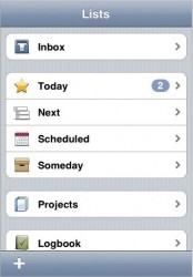 things iphone aplikace 1 174x250   Things   Time Management pro iPhone