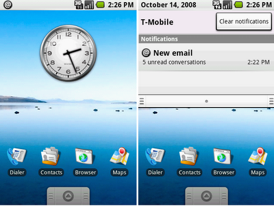Tmobile Iphone on Tmobile G1 Android Notifikace 300x225 Jak Si Iphone U  Ivatel Koupil