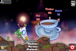 worms iphone hra 1 260x173   Worms na iPhone jsou již ke stažení na Appstore