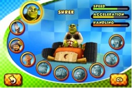 shrek kart 1 260x173   Shrek Kart   divoké iPhone závody