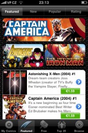 marvel comics 2 173x260   Komiksová zásoba pro iPhone OS