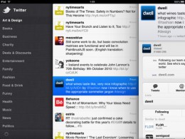 twitter ipad2 260x195   Oficiální twitter klient pro iPad je na světě