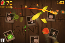 Fruit Ninja 4 260x173   5 nejnávykovějších her v historii iPhone
