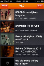 VLC 3 VLC 3 173x260 Porovnání iPhone videopřehrávačů – Buzz Player vs. OPlayer vs. VLC