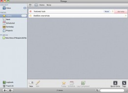 Things Today Things Today 260x190 Je nejlepší GTD aplikace OmniFocus? 3. část – srovnání