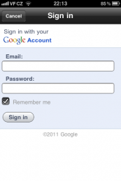 GPlus Sign In 2 IMG 1377 173x260 Google+ už má i aplikaci pro iPhone