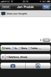 GPlus New Post IMG 1383 173x260 Google+ už má i aplikaci pro iPhone