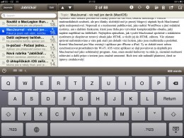 MacJournal iPad 02 260x195   MacJournal – víc než jen deník (Mac/iOS)
