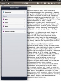 MacJournal iPad 03 195x260   MacJournal – víc než jen deník (Mac/iOS)