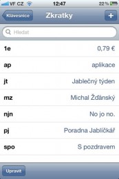 Keyboard shortcuts Keyboard shortcuts 173x260 Aplikace, které zabilo iOS 5