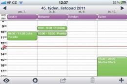 Week Calendar Week Calendar 260x173 Aplikace, které zabilo iOS 5