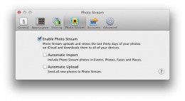 iphoto photo stream 260x142   Jak na synchronizaci fotek z iPhone do Macu