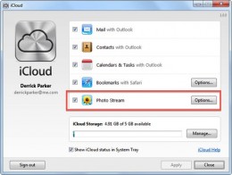 photo stream win 260x196   Jak na synchronizaci fotek z iPhone do Macu