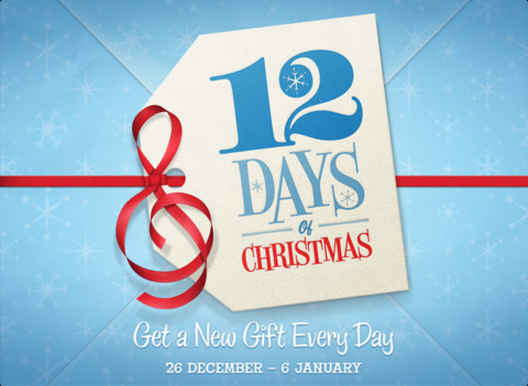 12daysofchristmas 12daysofchristmas O Vánocích bude nadělovat také Apple
