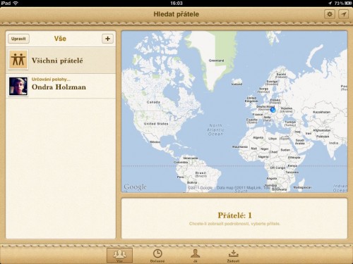 find my friends 500x375   iOS 5 a jeho nekonzistentní uživatelské rozhraní