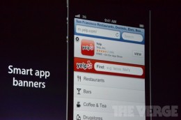 apple wwdc 2012  1008 260x172   iOS 6 přináší řadu novinek. Mimo jiné nové mapy
