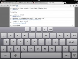 Recenze Google Chrome pro iOS chrome ipad 02 260x195 Recenze Google Chrome pro iOS