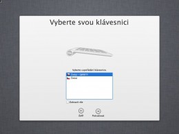 03 mountain lion cista instalace klavesnice 260x195   Jak na čistou instalaci OS X Mountain Lion