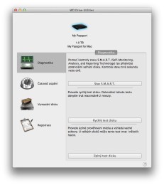 Recenze disku Western Digital My Passport for Mac 1 TB s USB 3.0 WD Drive Utilities 231x260 Recenze disku Western Digital My Passport for Mac 1 TB s USB 3.0