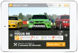 real racing3 09 260x178   Real Racing 3 – právoplatný nástupce, nebo zklamání?