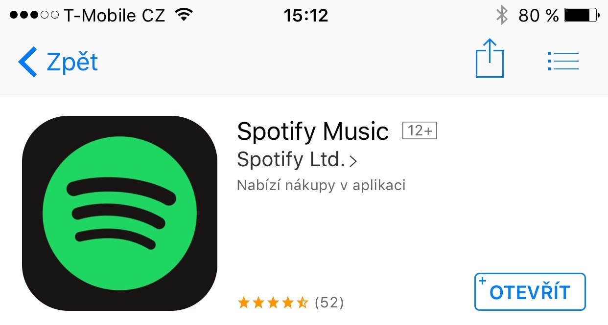 Podle Spotify jsou změny v App Storu hezkým gestem, ale nestačí