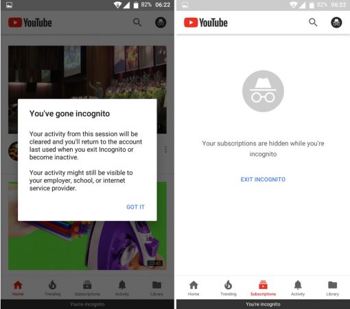 YouTube testuje anonymní režim pro sledování videí Náhled