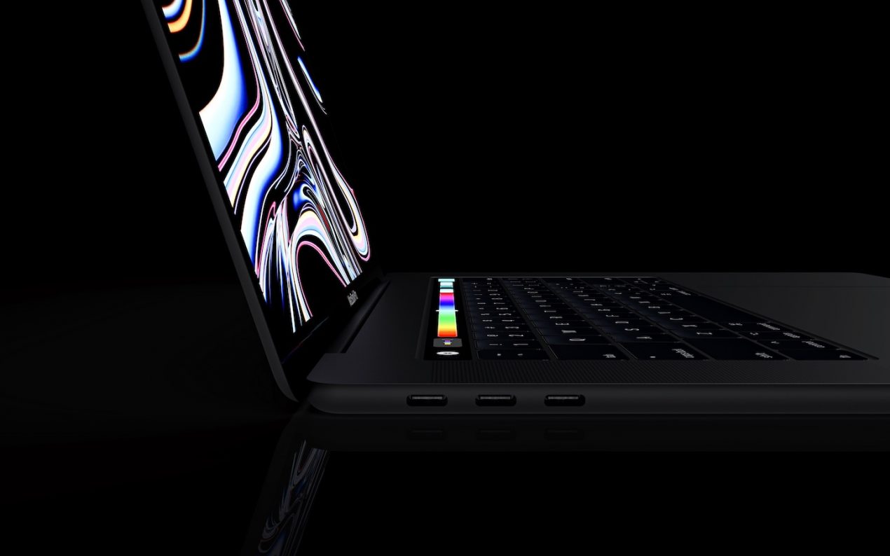 Unikl další snímek 16″ MacBooku Pro. Nabídne samostatné Touch ID i fyzický Escape Náhled