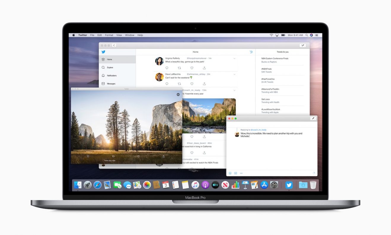 Seznam aplikací, které už vývojáři portovali přes projekt Catalyst pro macOS Catalina Náhled