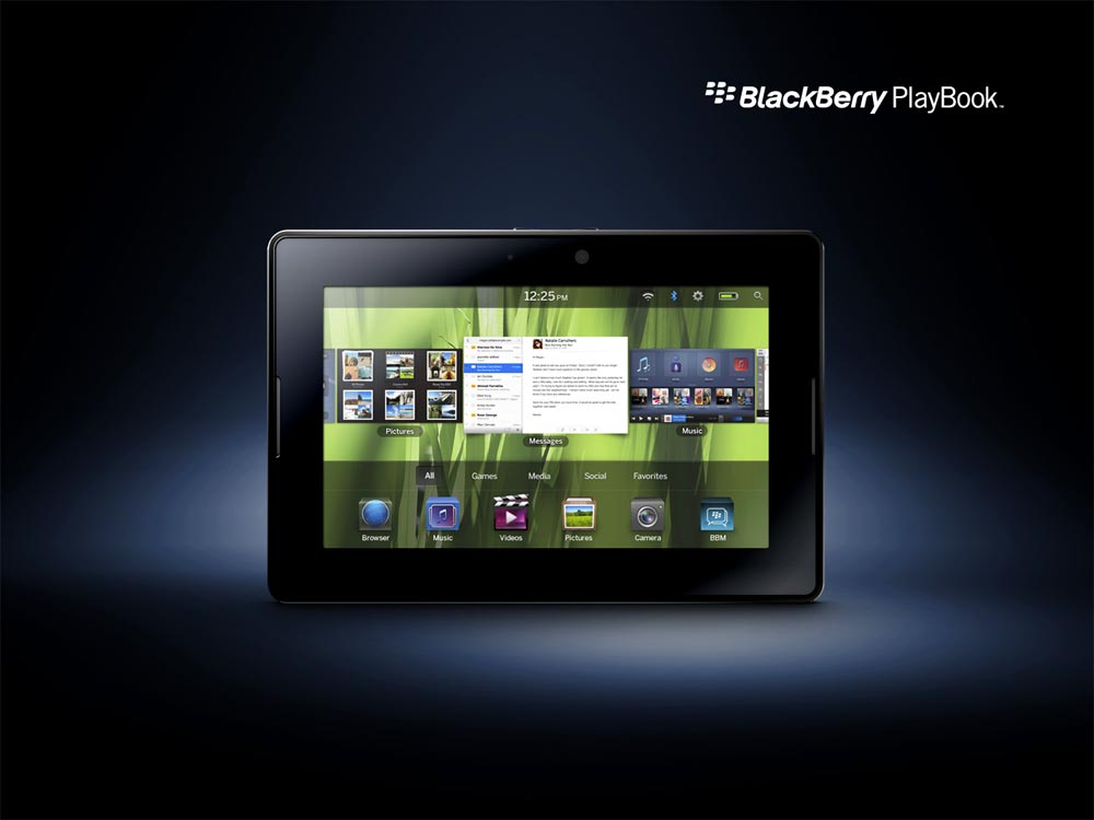 PlayBook navigator RIM BlackBerry