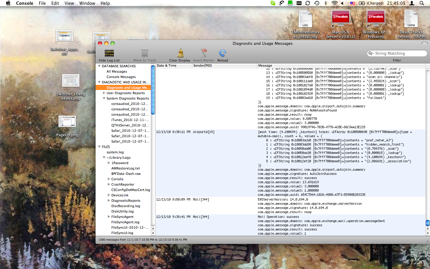 After Hiding of all Windows After Hiding of all Windows