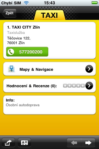 Chci taxi