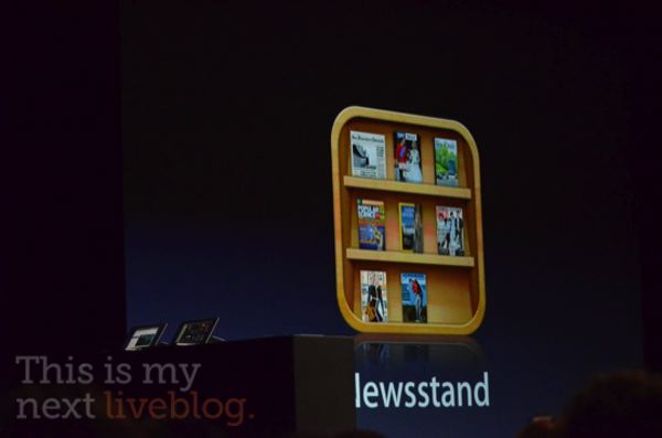 ios5 newsstand