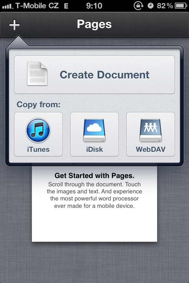 pages iphone 2