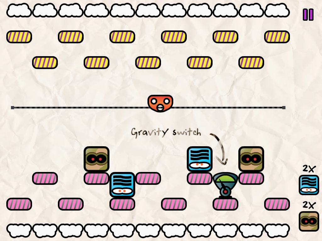 Doodle Dorks – Přepínač gravitace