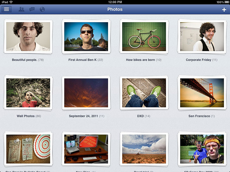 facebook ipad 2