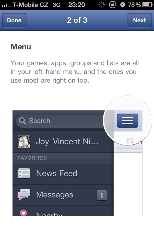 facebook iphone 4.0 2