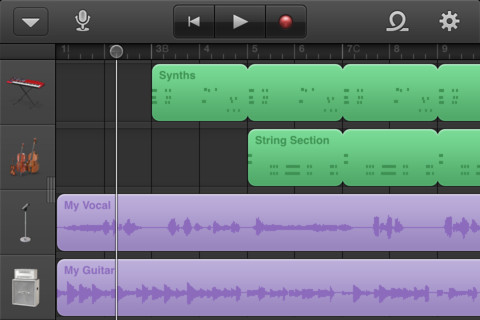 garageband iphone3