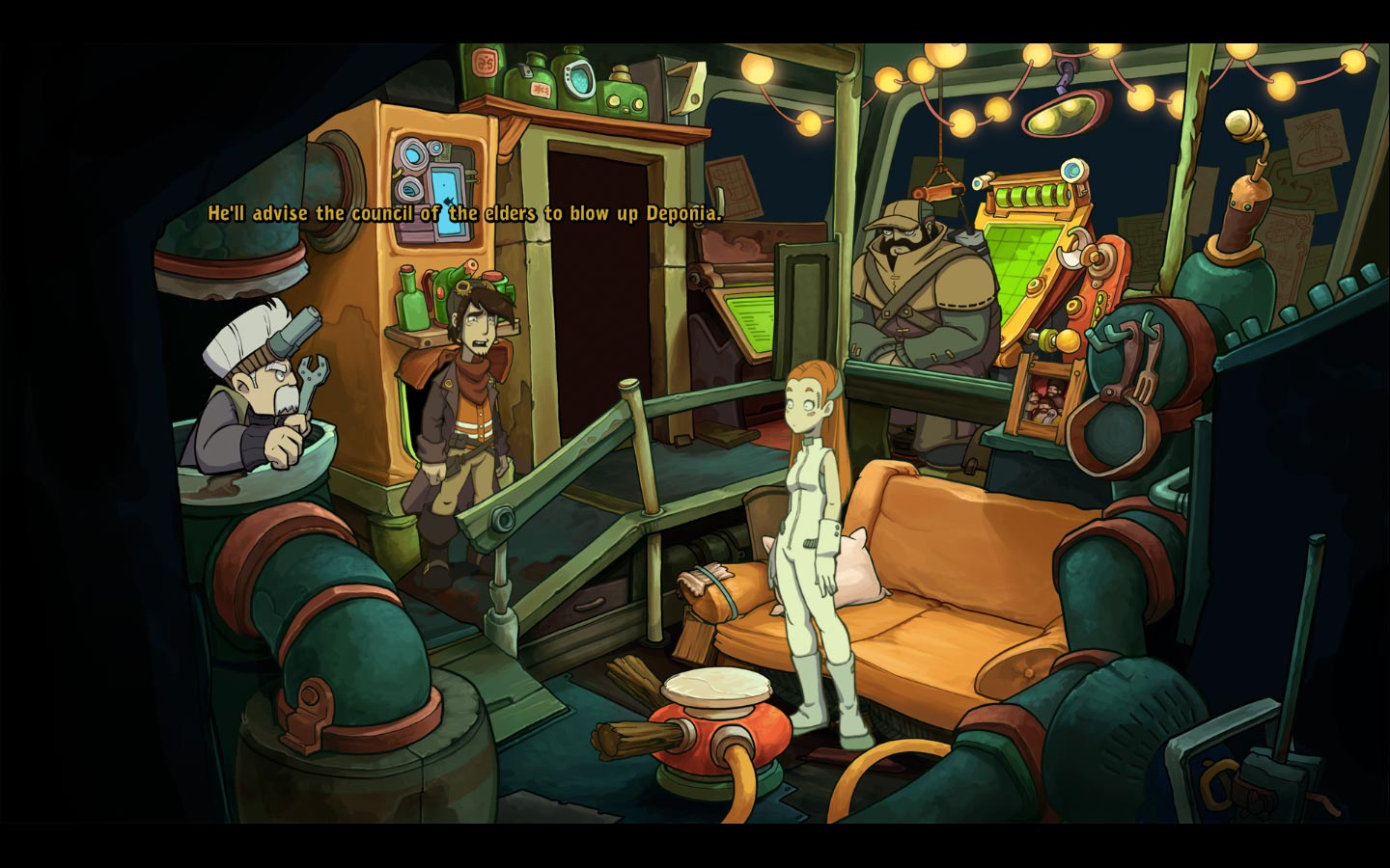 Deponia карта взрывов