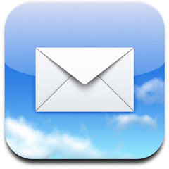iOS mail icon