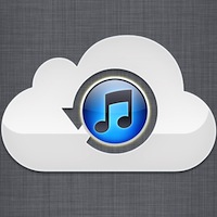 iTunes cloud icon