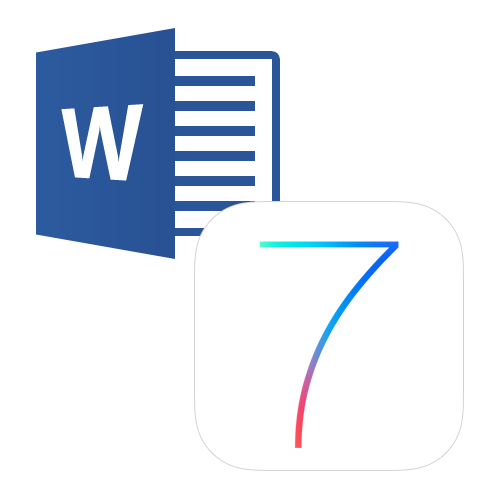 word ios7 icon