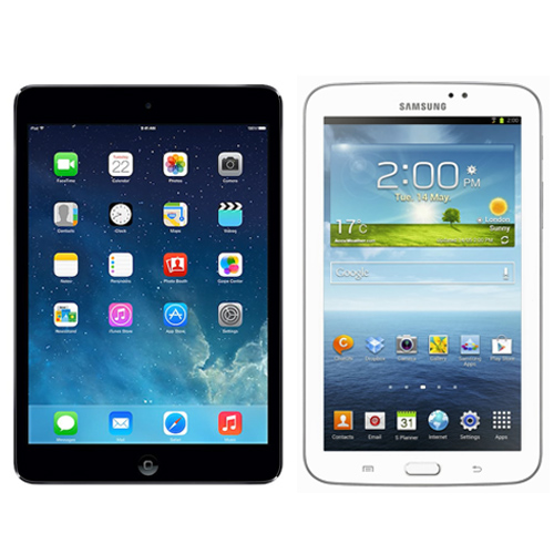 ipad mini galaxy tab 3