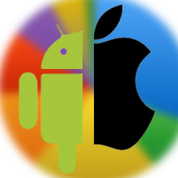 Android vs iOS share icon