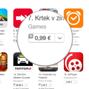 app store price change icon