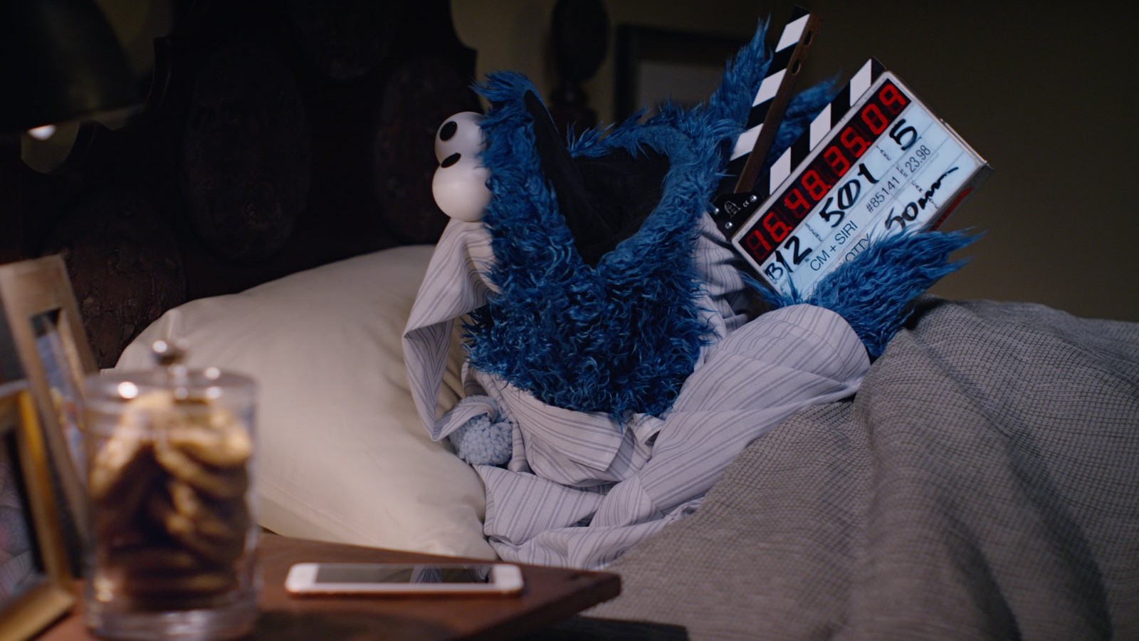 cookie monster making of