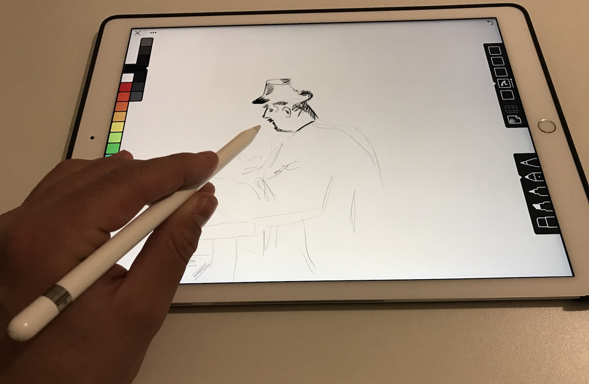 На каком ipad можно рисовать apple pencil