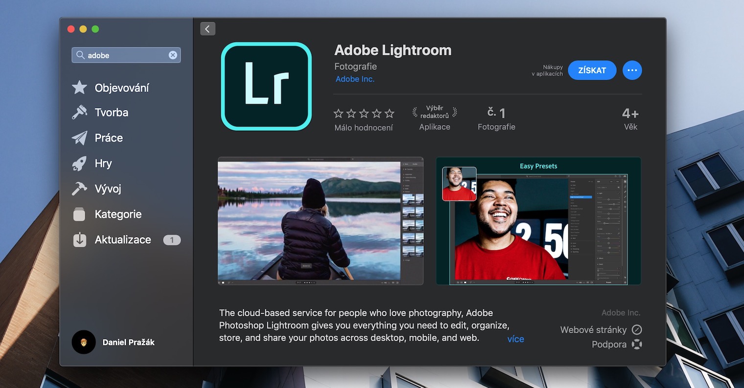 mac app store lightroom