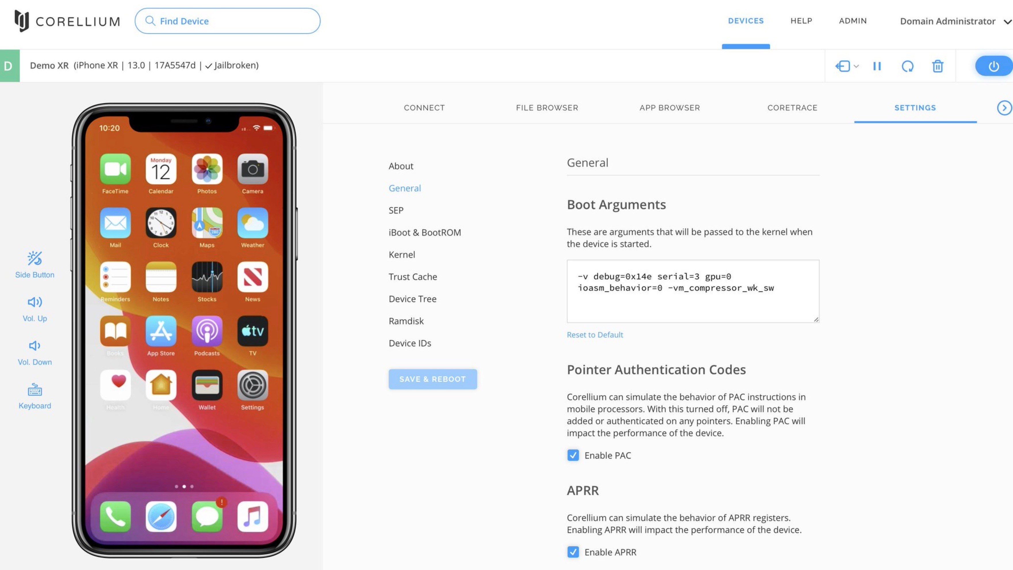 Corellium Apple ios virtualizace Corellium Apple ios virtualizace