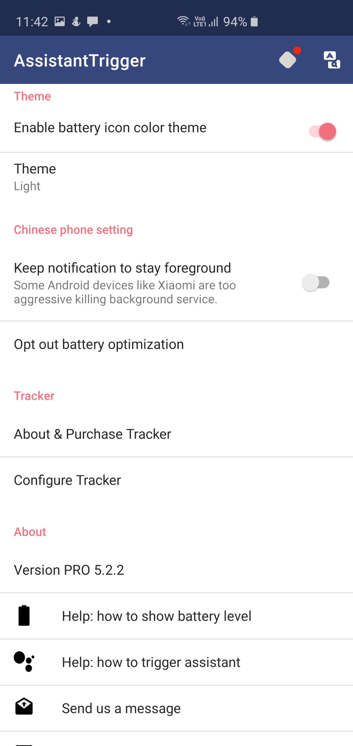 AirPods Assistant Trigger na Androidu