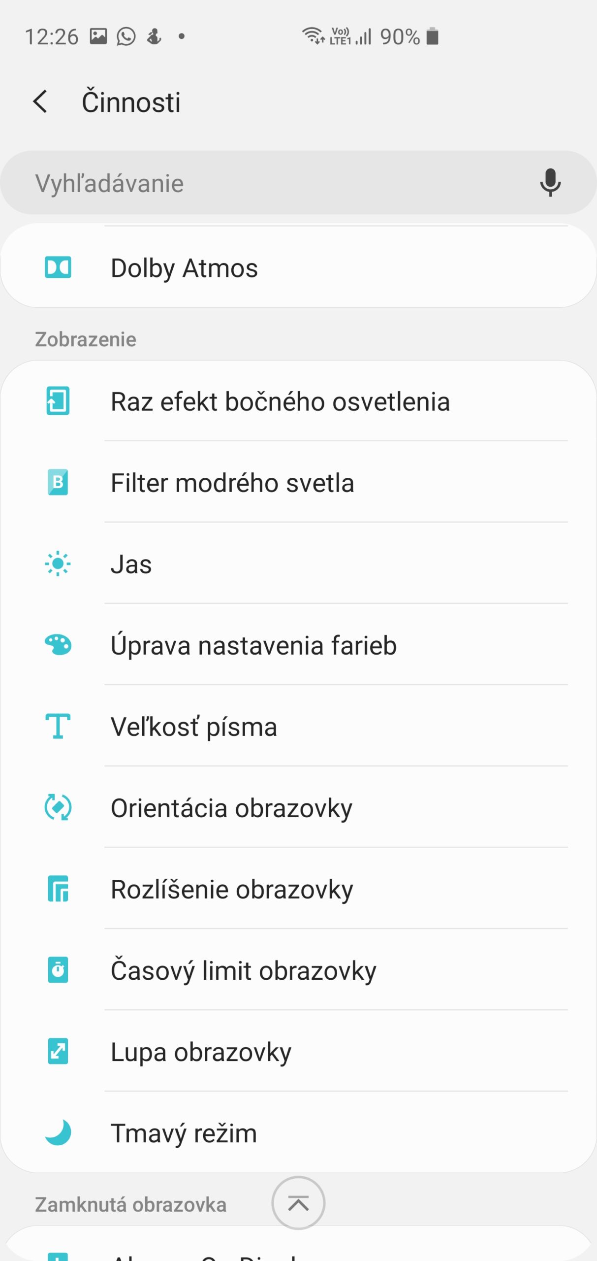 Bixby Routines rezim AirPods Potom